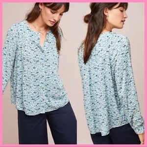 ANTHRO CONVERSATIONS | 24 of 52 “Glacial” Blouse